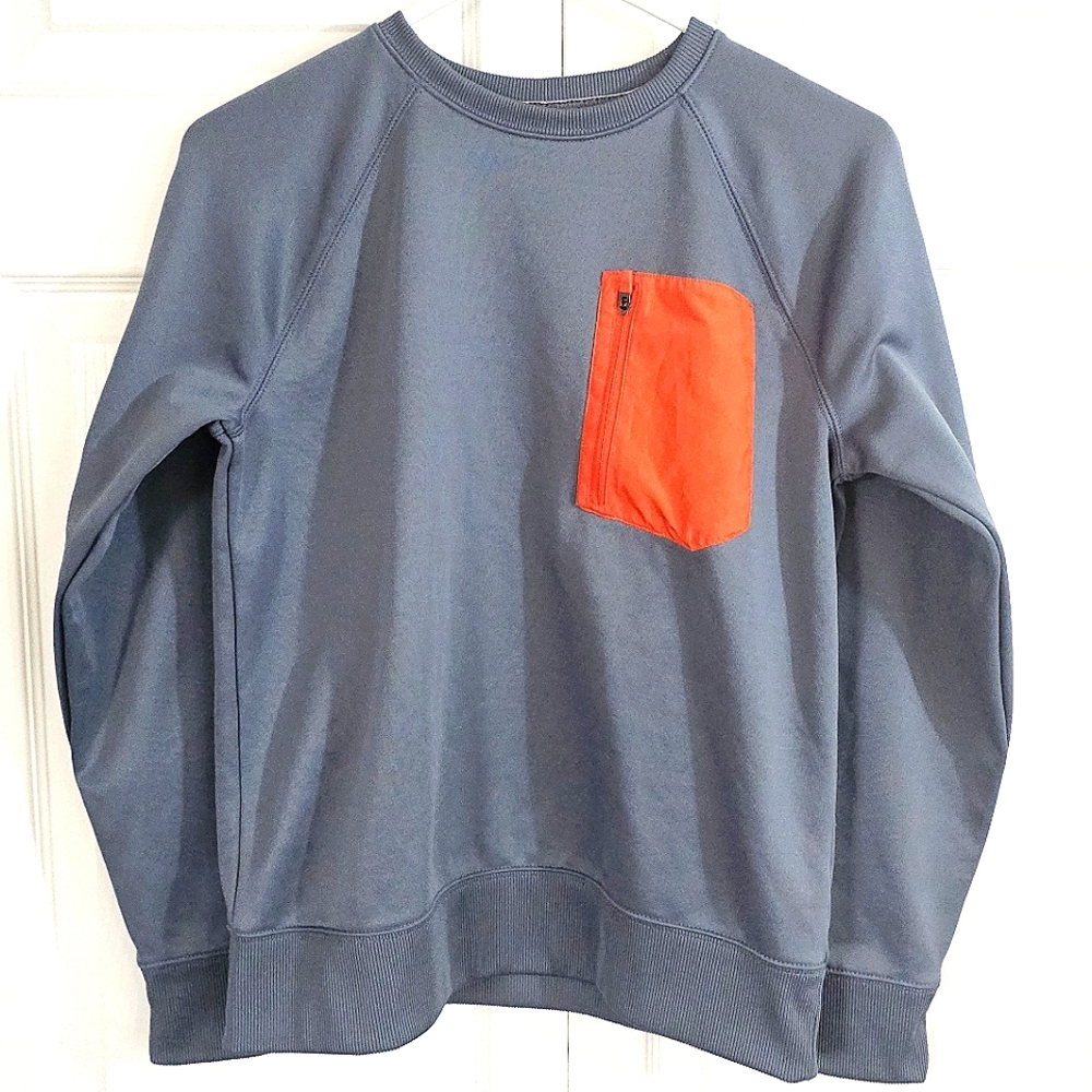 GapKids XXL Blue/Orange Sweatshirt Colorblock Casual Winter